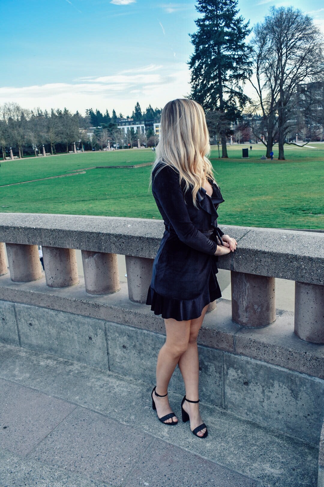 Does anything say “holiday party” more than a beautiful velvet dress?