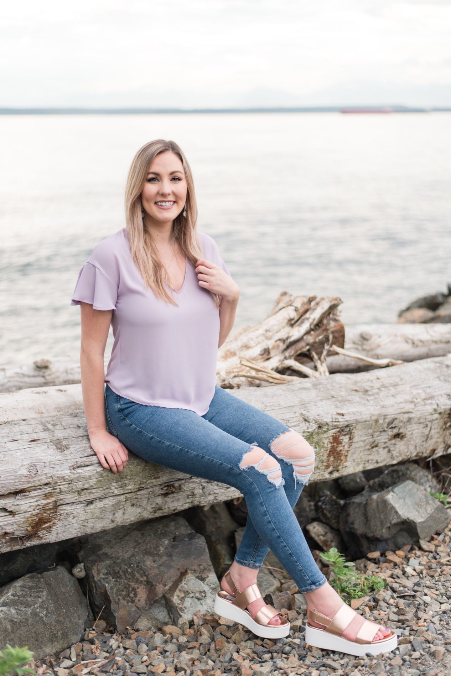 Spring Style: Lush Crepe Tee