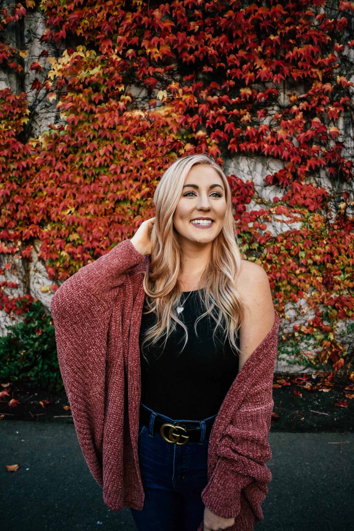 Oversized Pink Chenille Cardigan!