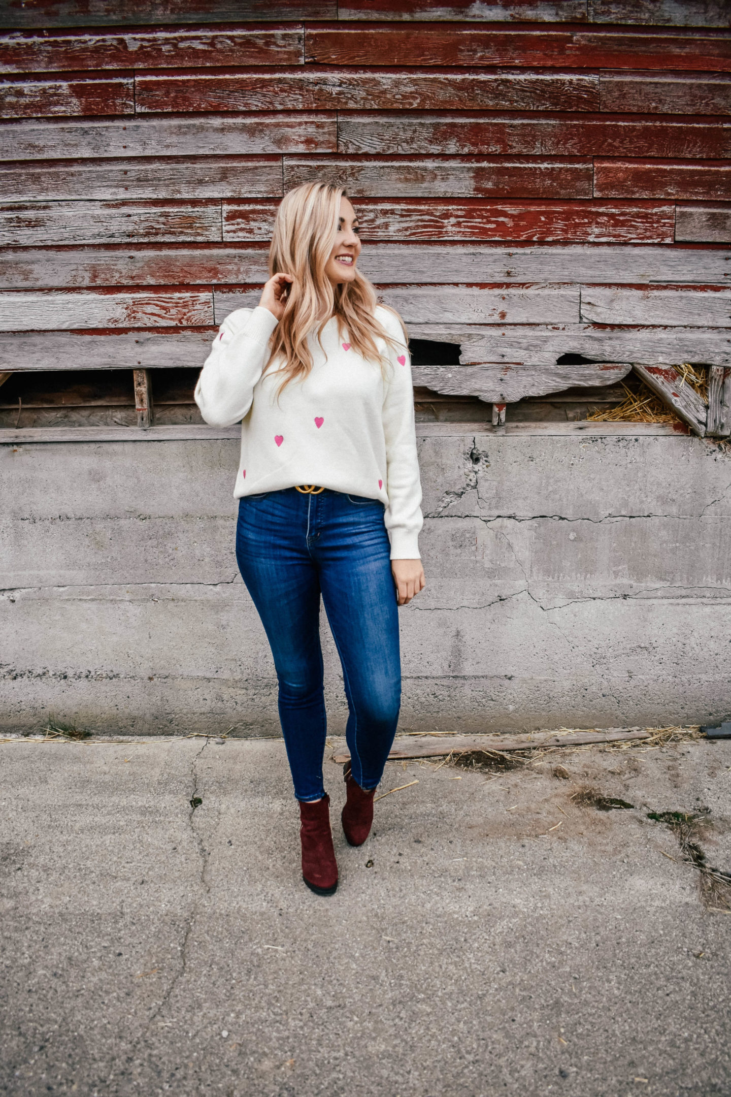 Current Faves: Heart Print Sweater