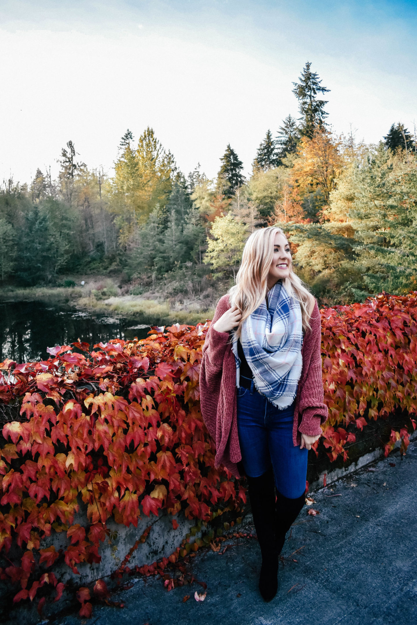 Oversized Pink Chenille Cardigan!