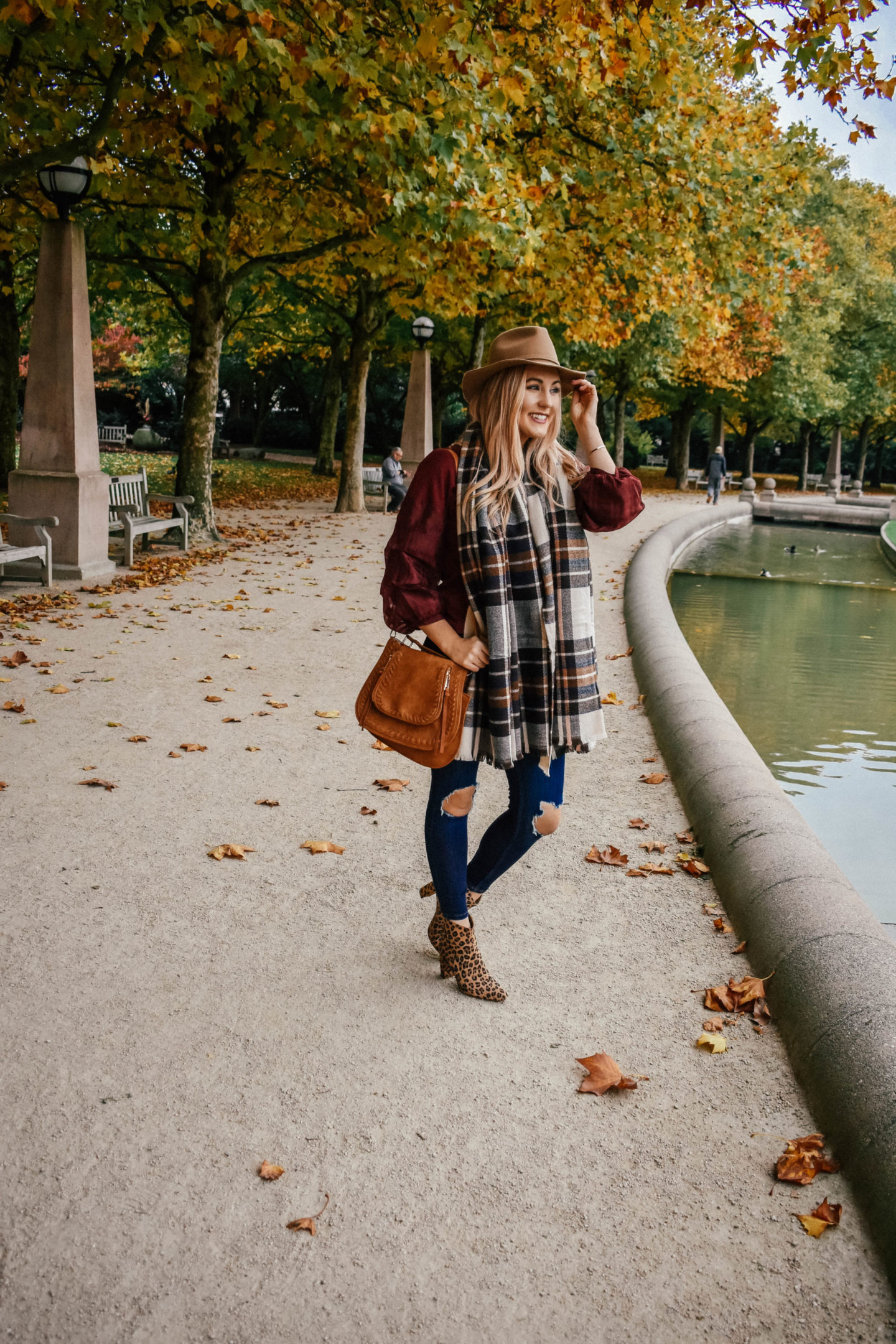 How to Mix Patterns: Leopard Print & Plaid