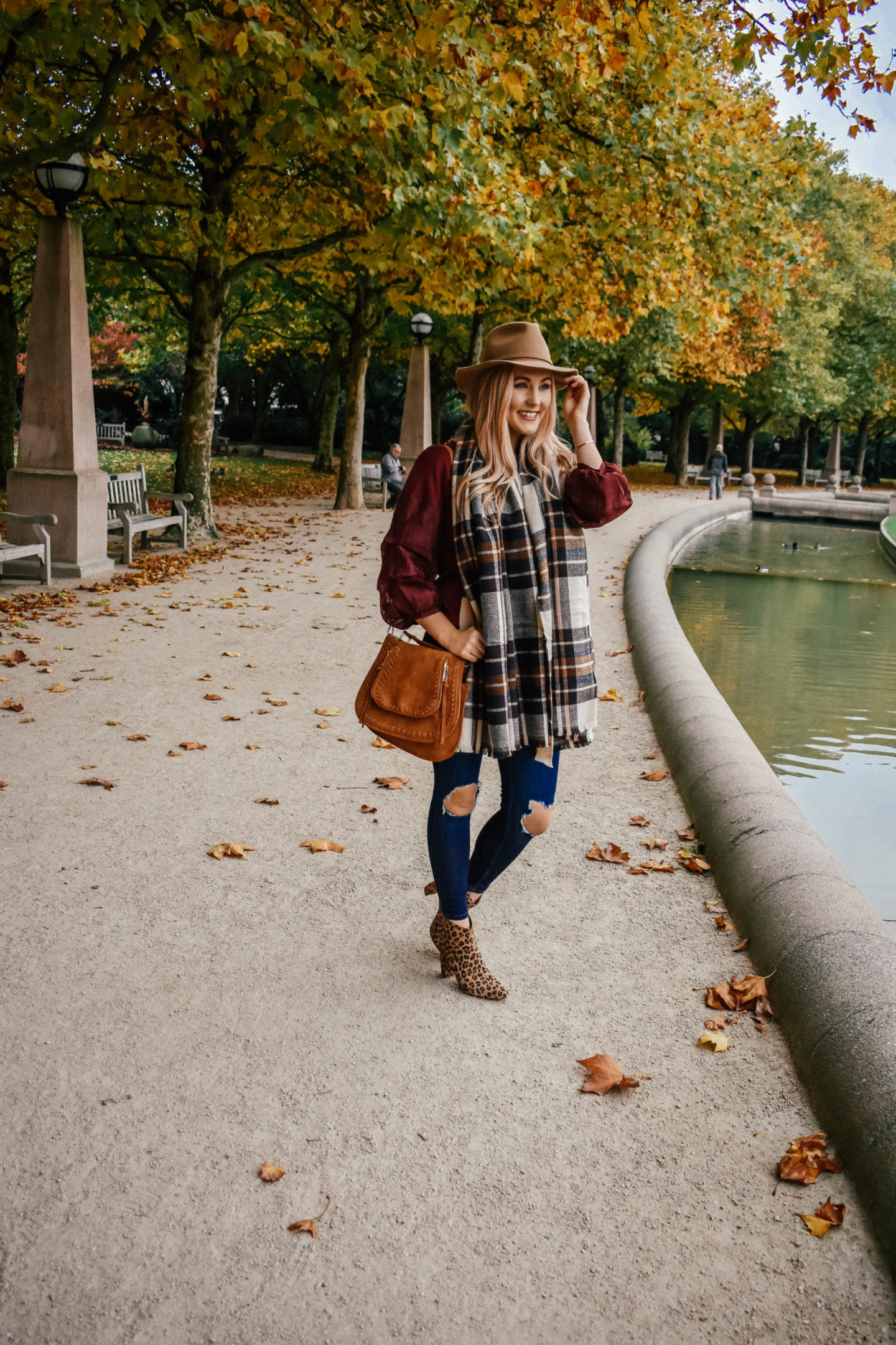 How to Mix Patterns: Leopard Print & Plaid