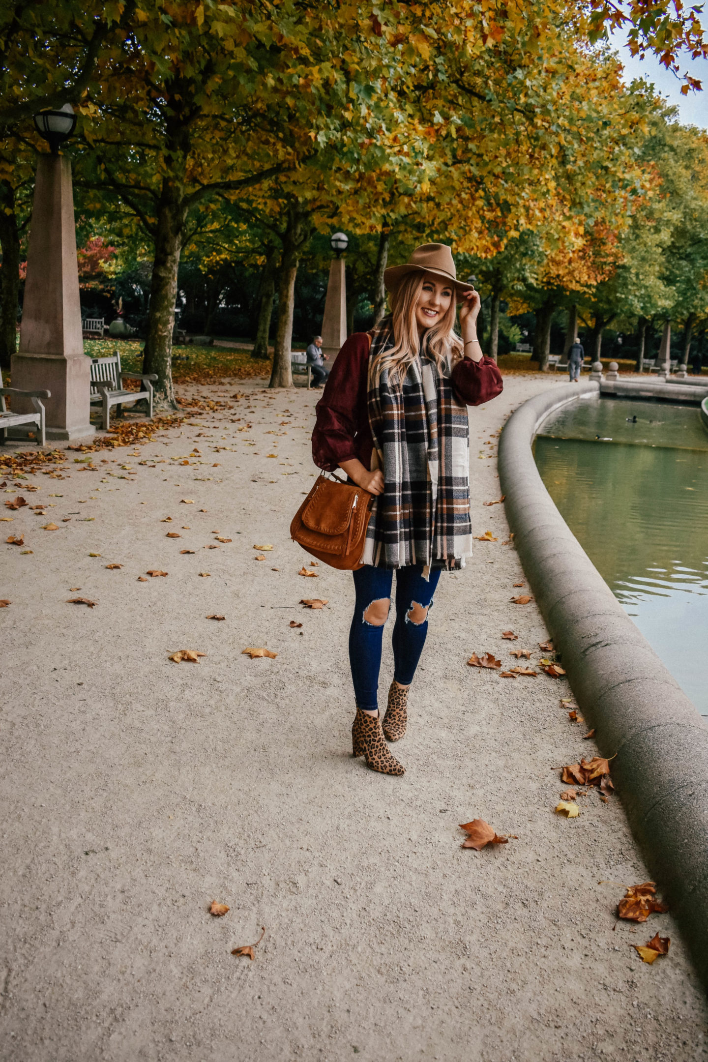 How to Mix Patterns: Leopard Print & Plaid