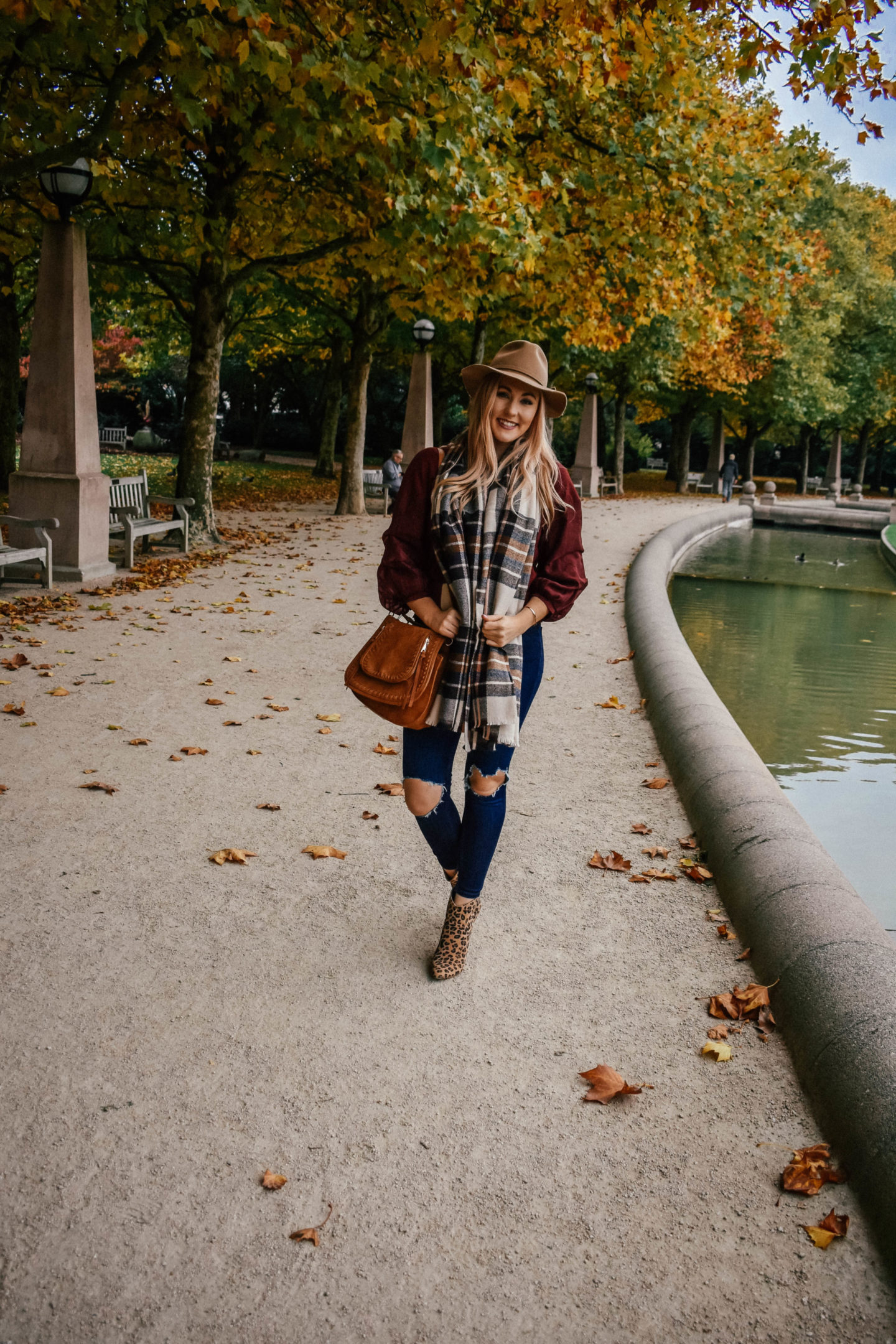 How to Mix Patterns: Leopard Print & Plaid