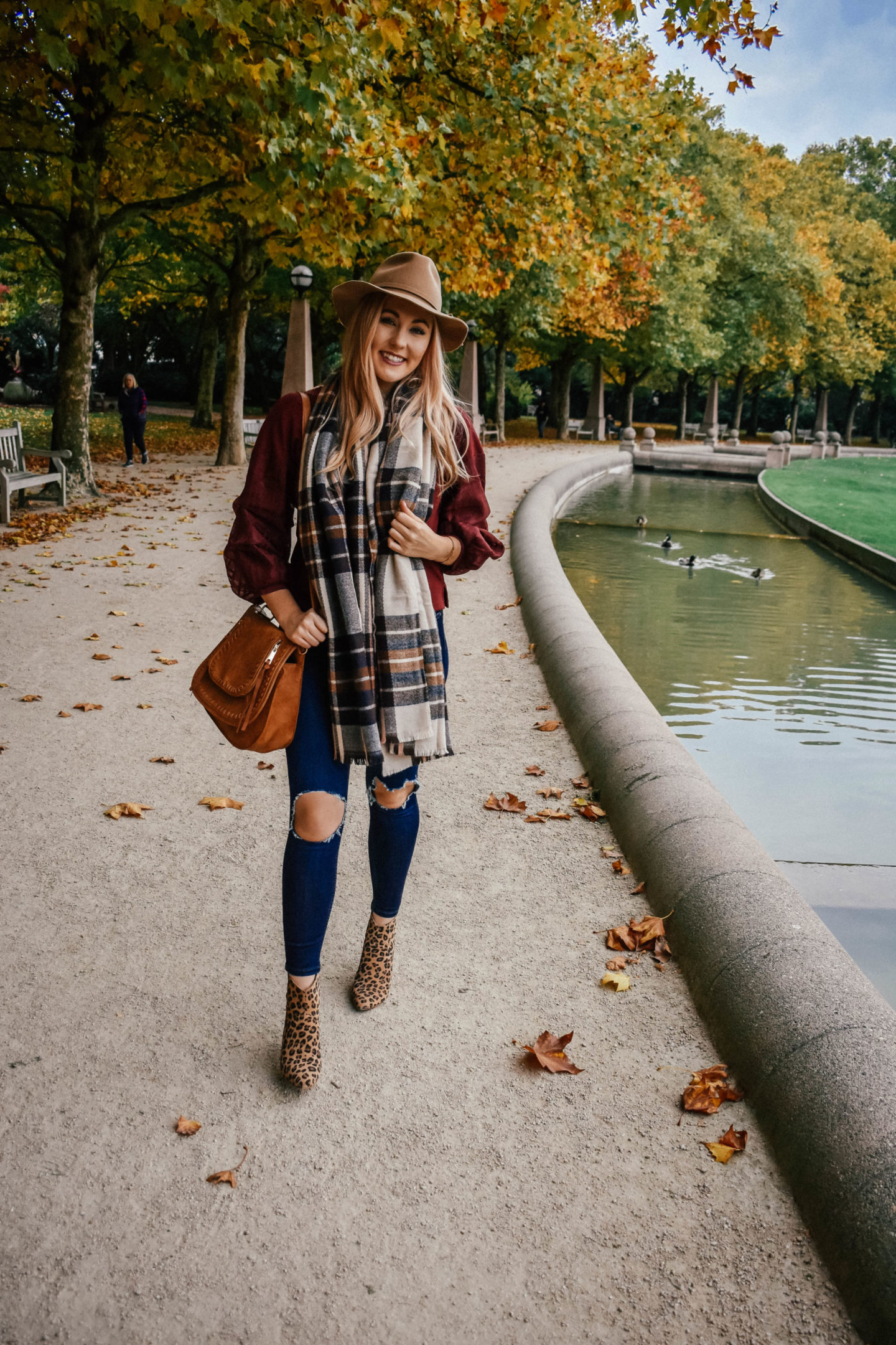 How to Mix Patterns: Leopard Print & Plaid