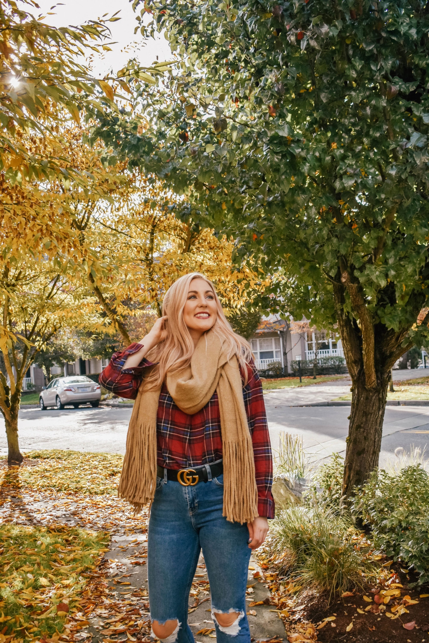 How to Mix Patterns: Leopard Print & Plaid