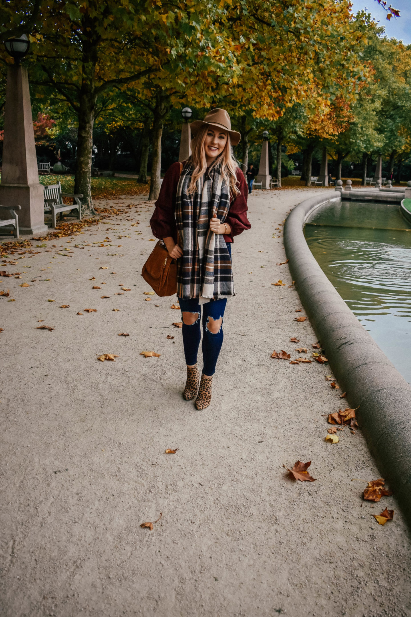 How to Mix Patterns: Leopard Print & Plaid