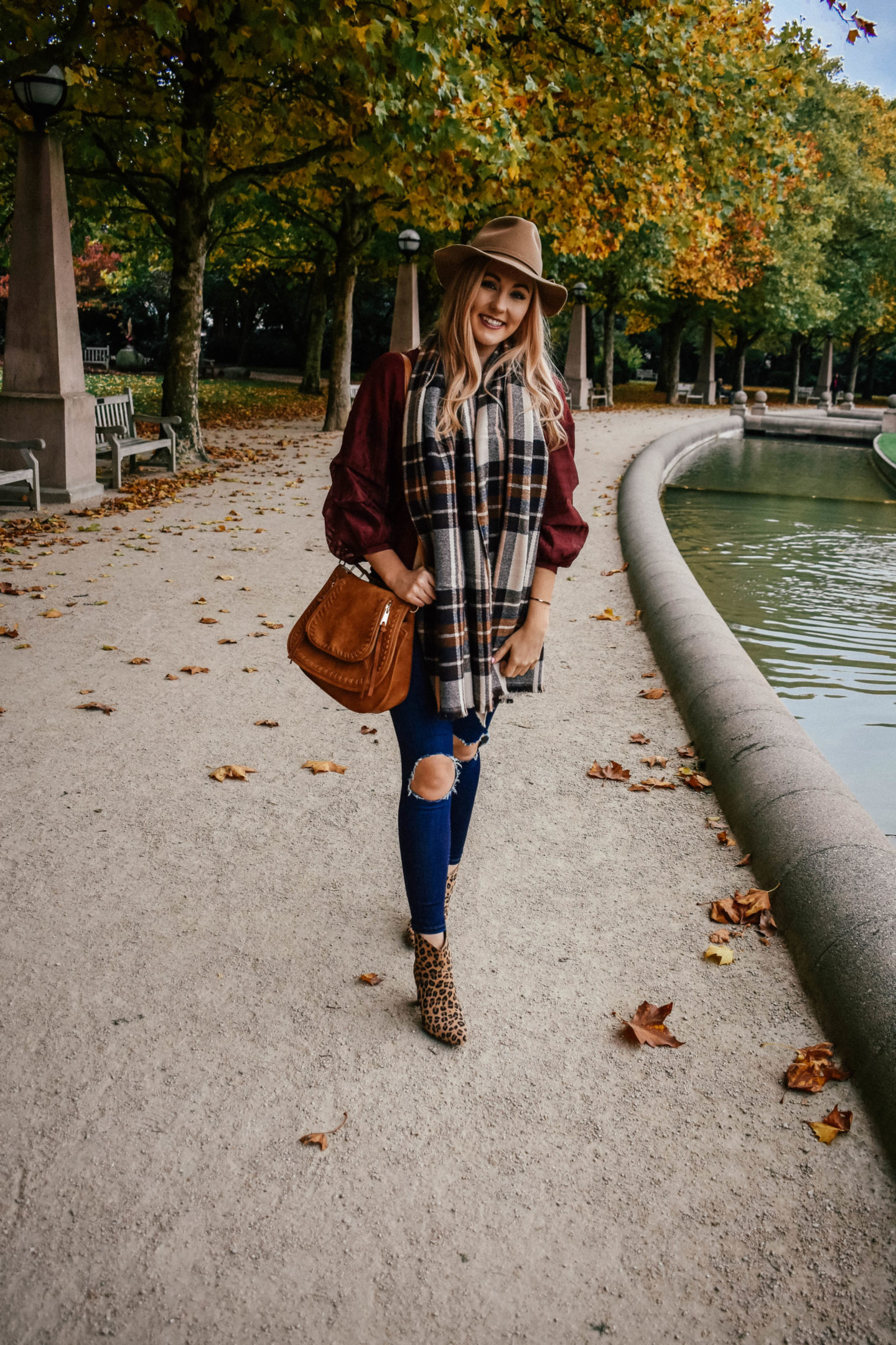 How to Mix Patterns: Leopard Print & Plaid