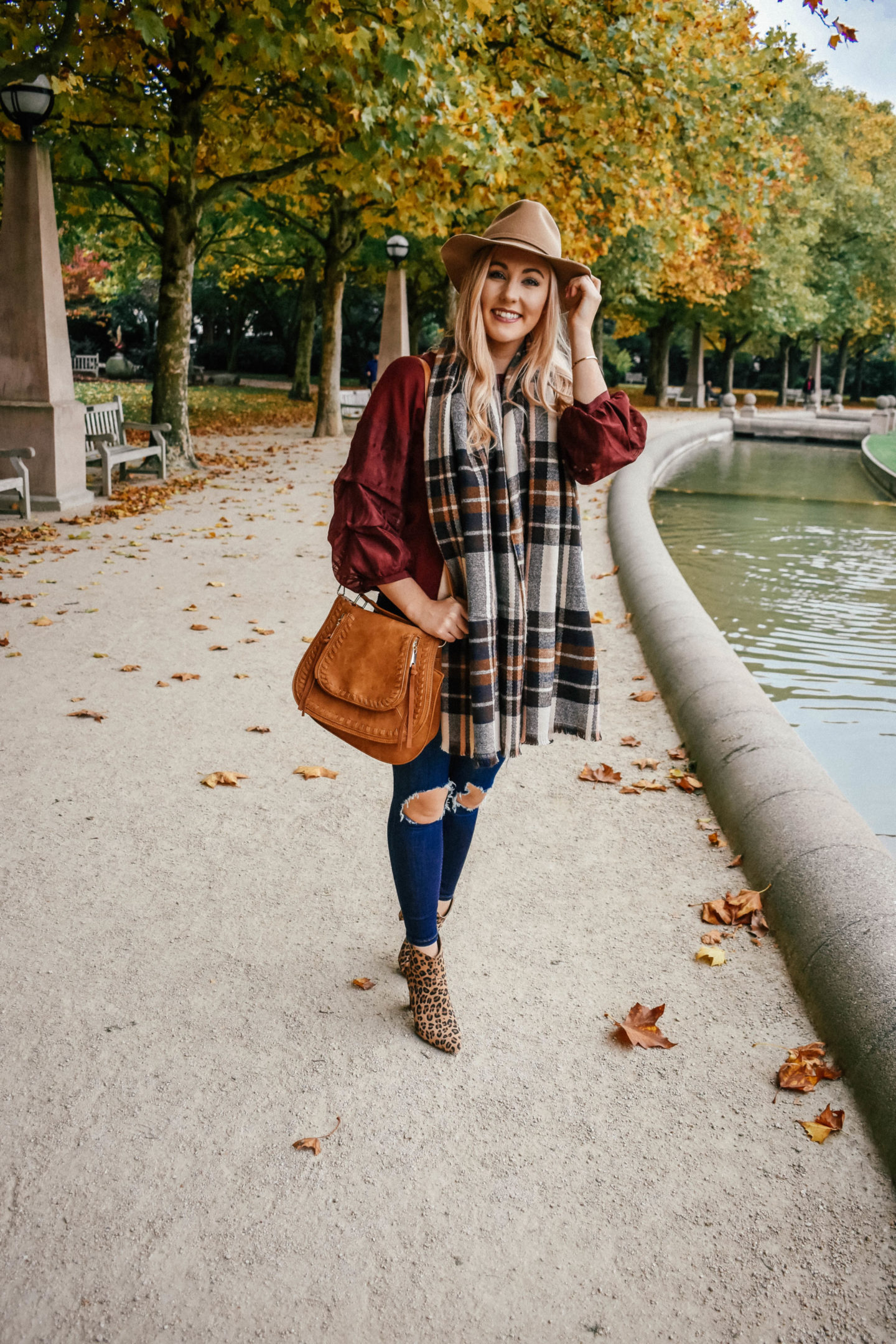 How to Mix Patterns: Leopard Print & Plaid