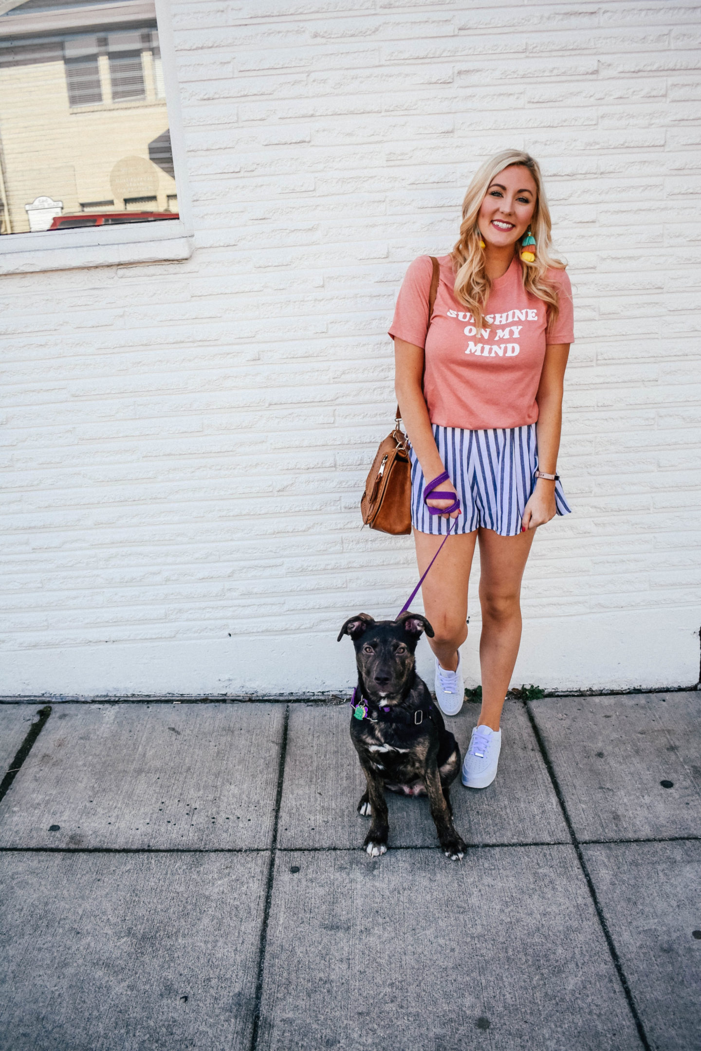 Styling a graphic tee for Spring!