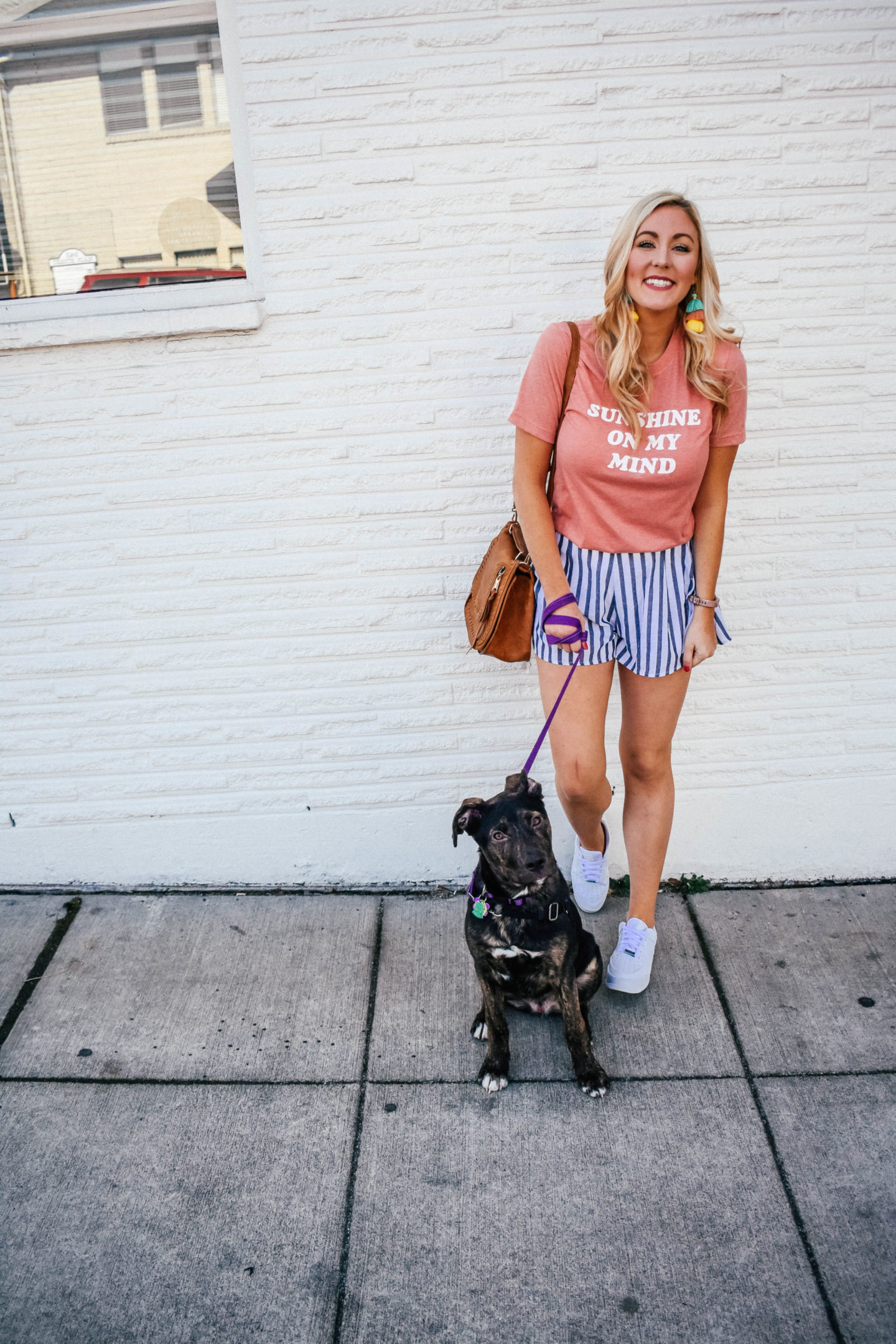 Styling a graphic tee for Spring!