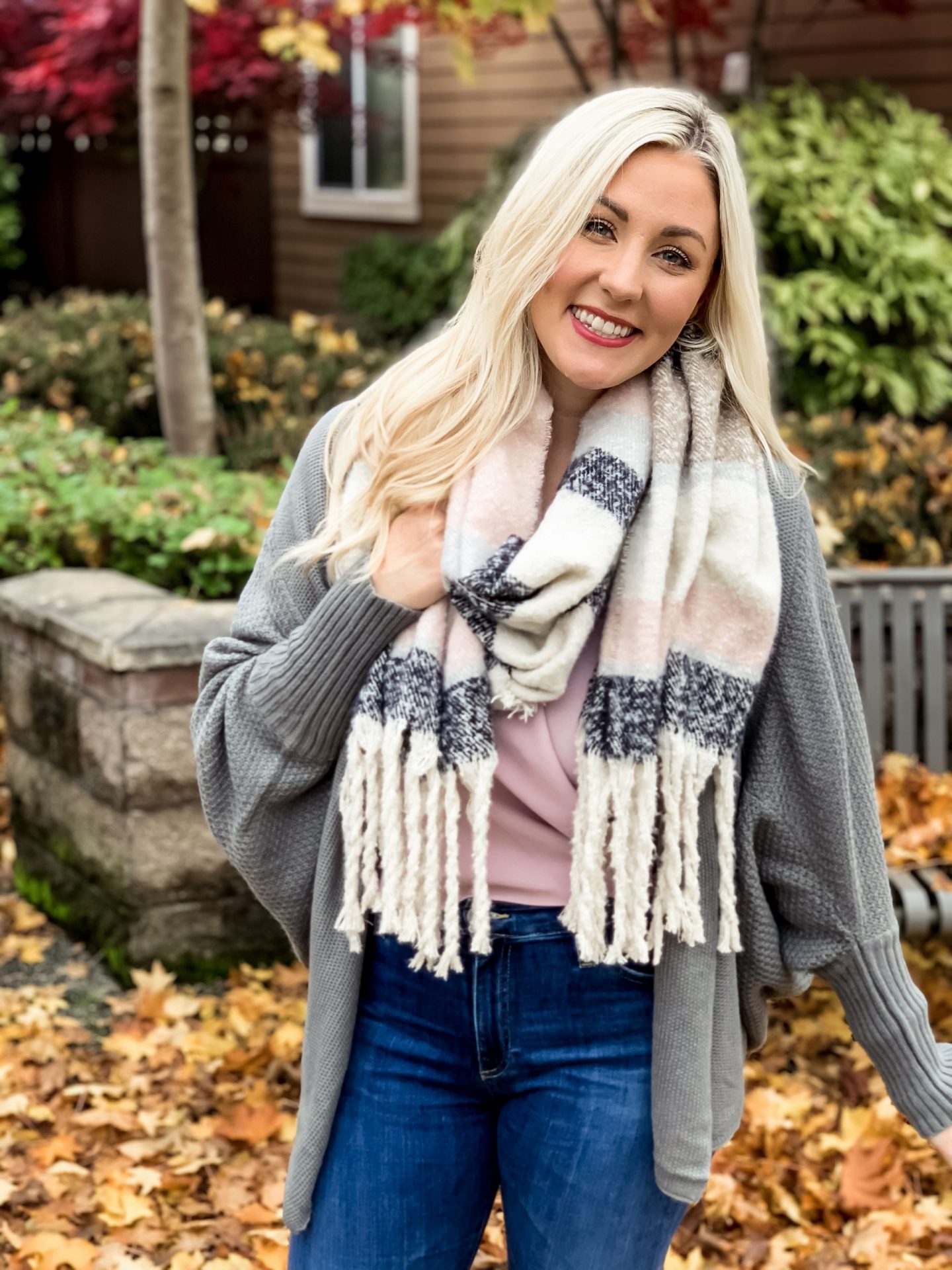 Fall Style - Color Block Scarf